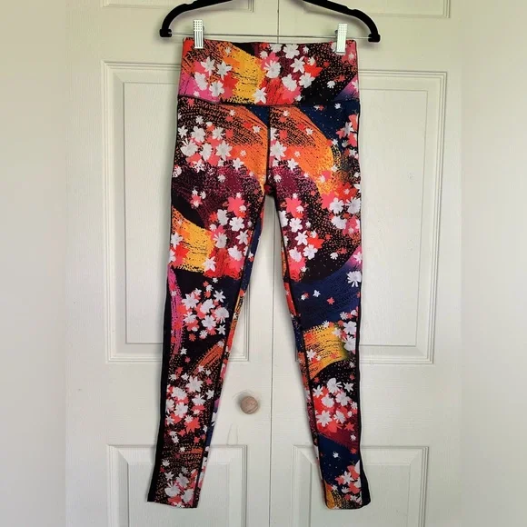 Free People Movement Liza colorfull leggings size small - Picture 4 of 10